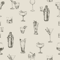 fun drinks papel de parede