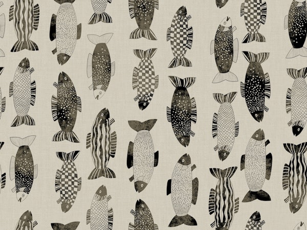 funny fishes illustration