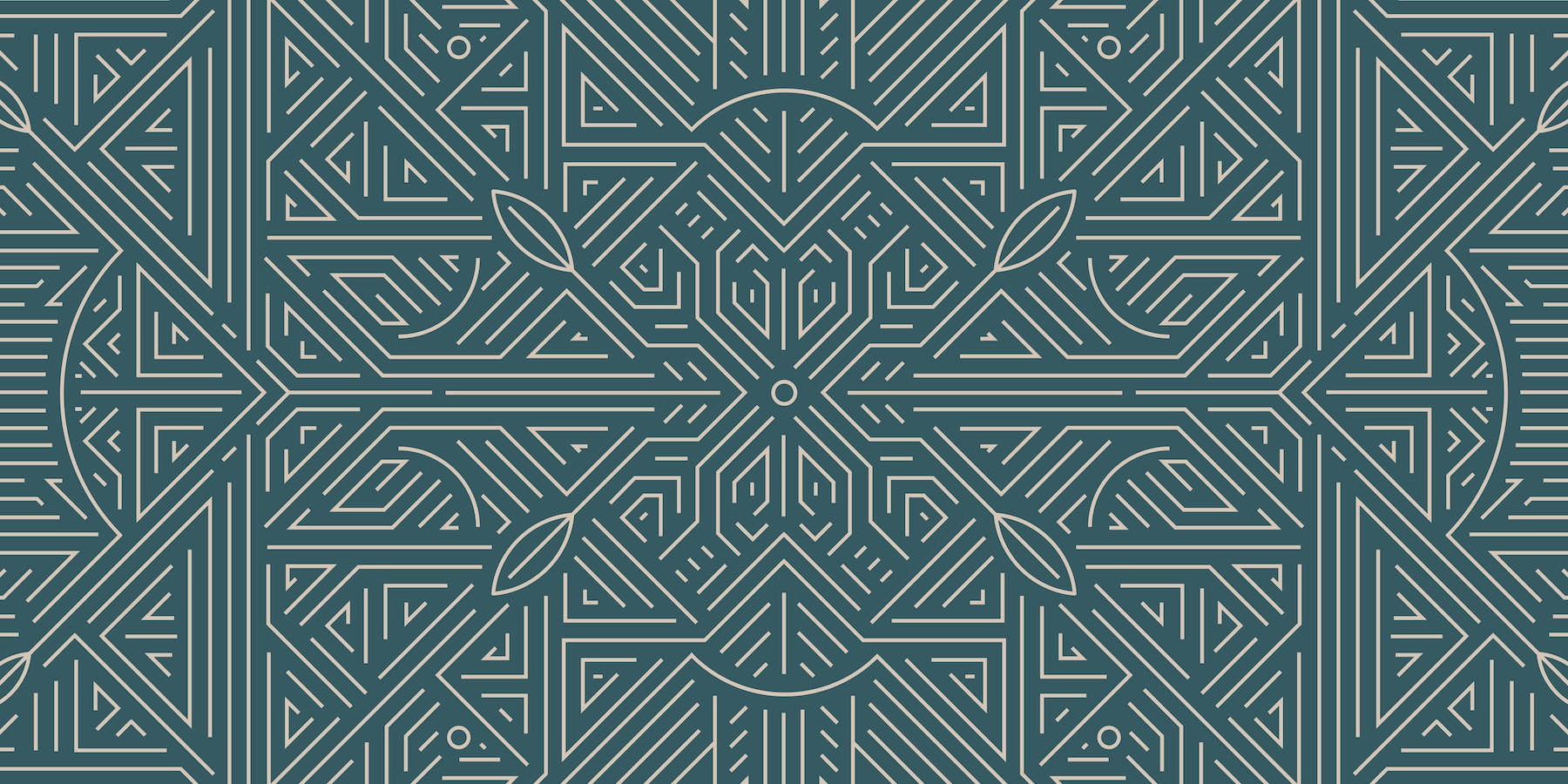 Mayan Green Wallpaper | Buy Online at Happywall