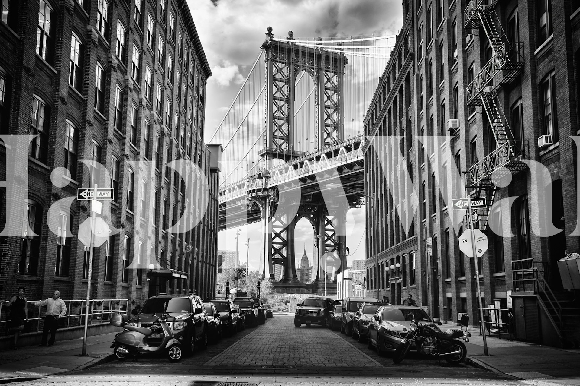 In America wallpaper featuring iconic bridge