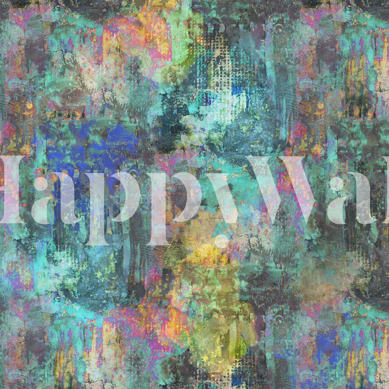 Modern abstract wallpaper with multicolor design