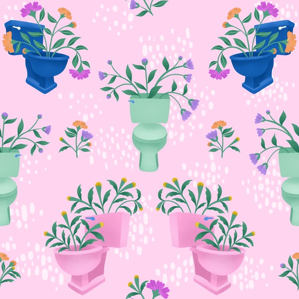 Eau de Toilette on Pink