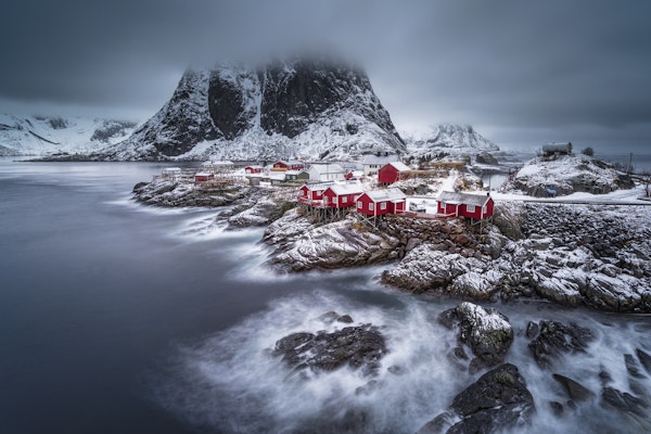 winter Lofoten islands