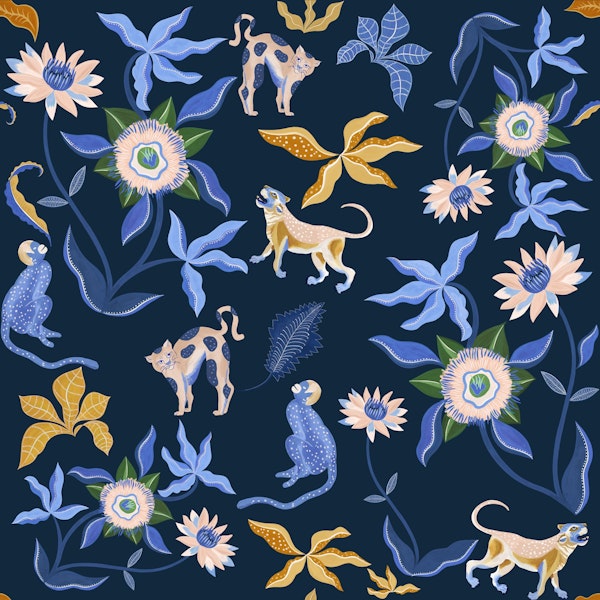 ENCHANTED NIGHT FOREST