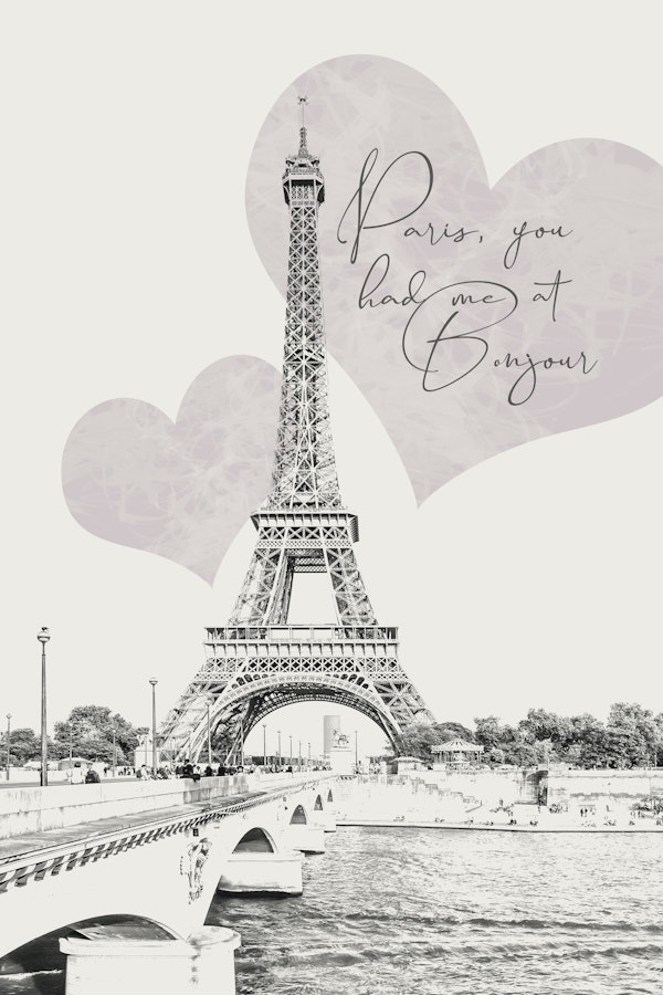 Paris, you had me at BONJOUR