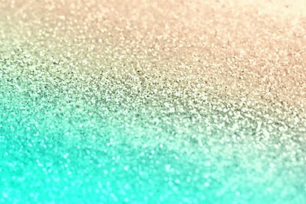 GATSBY GLITTER AQUA GOLD by MS
