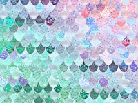 SUMMER MERMAID CANDY LOVE by MS tapet