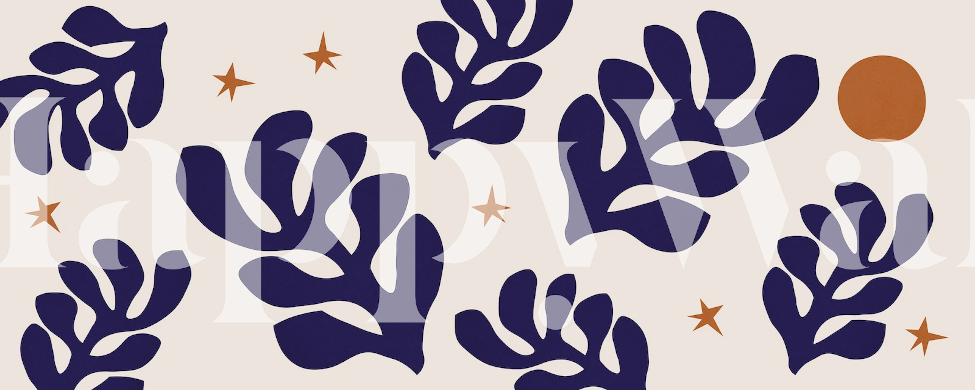 Tapeta Floral Matisse w pokoju