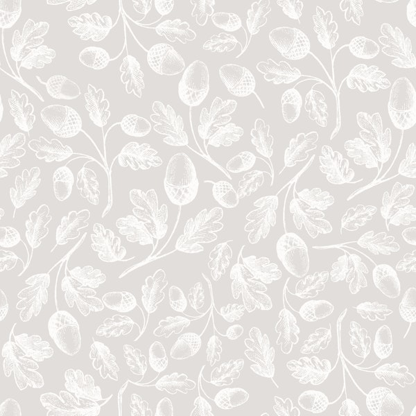 enchanting oak foliage and acorns