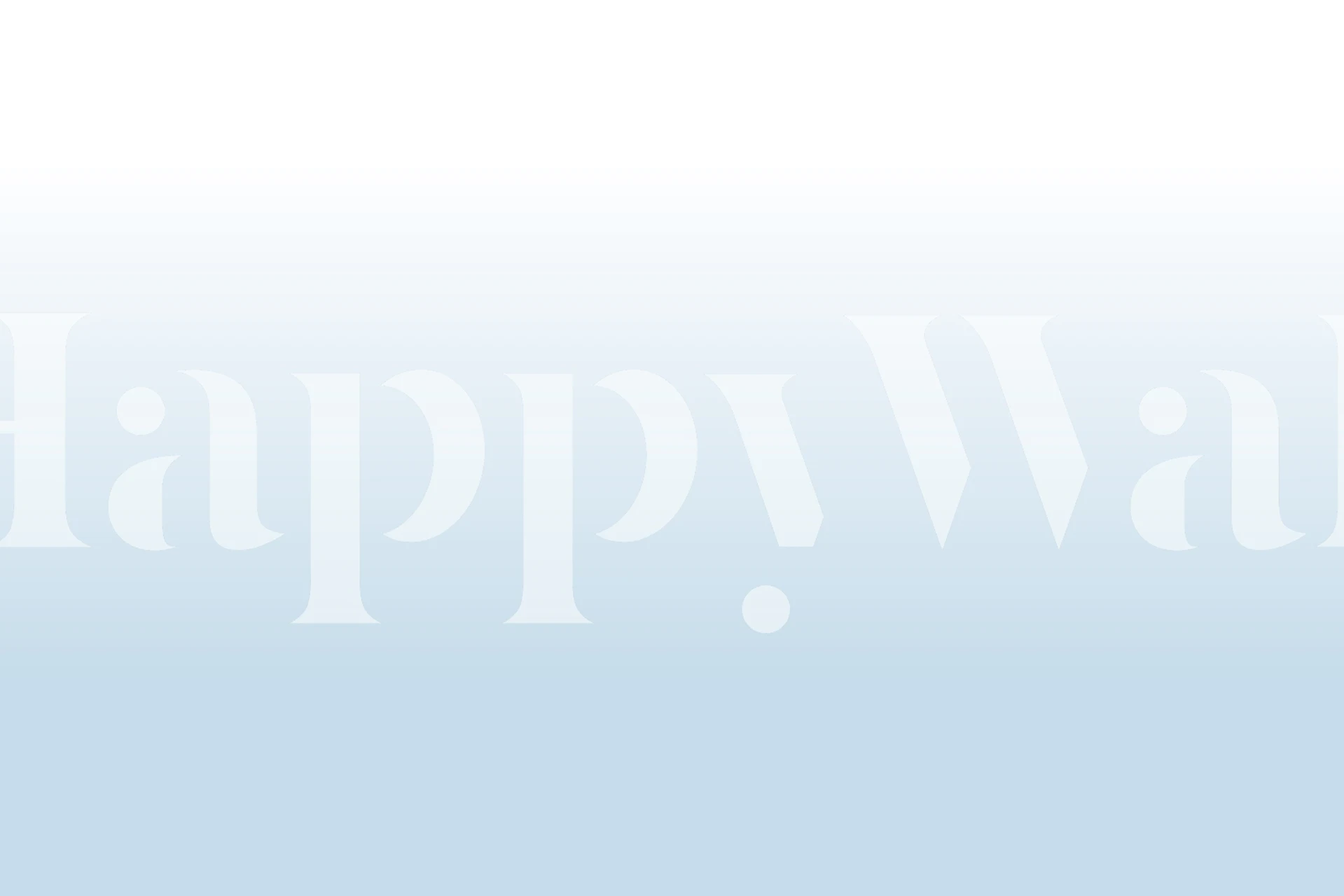 Pastel blue ombre gradient wallpaper