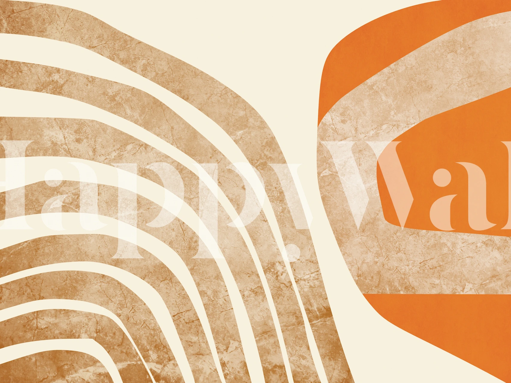 Rustic in Nature 1 tapet i ett rum