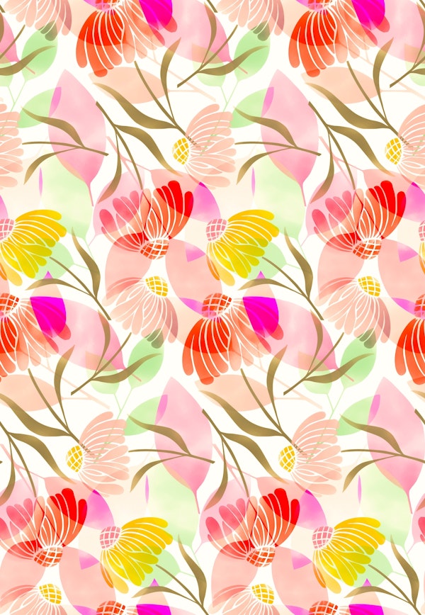 COLORFUL DAISIES ORANGE