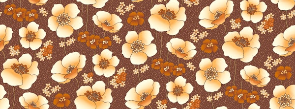 POPPIES IN EARTH TONES