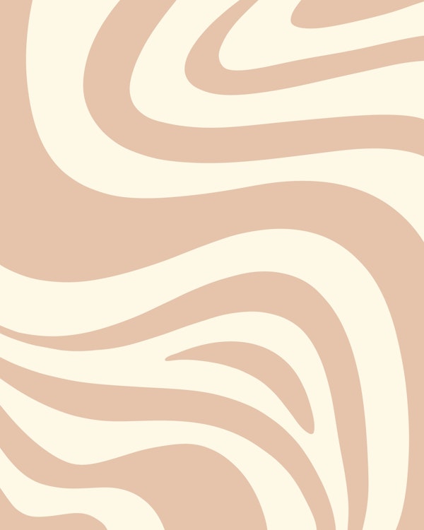 Liquid Retro Groovy Neutral