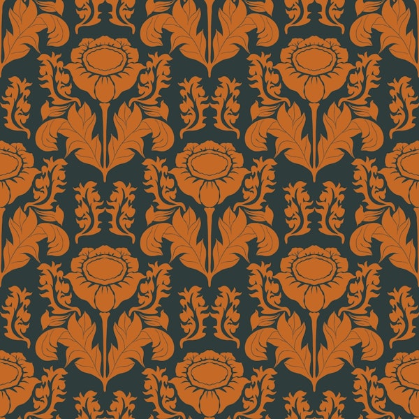 Sunshine field - orange