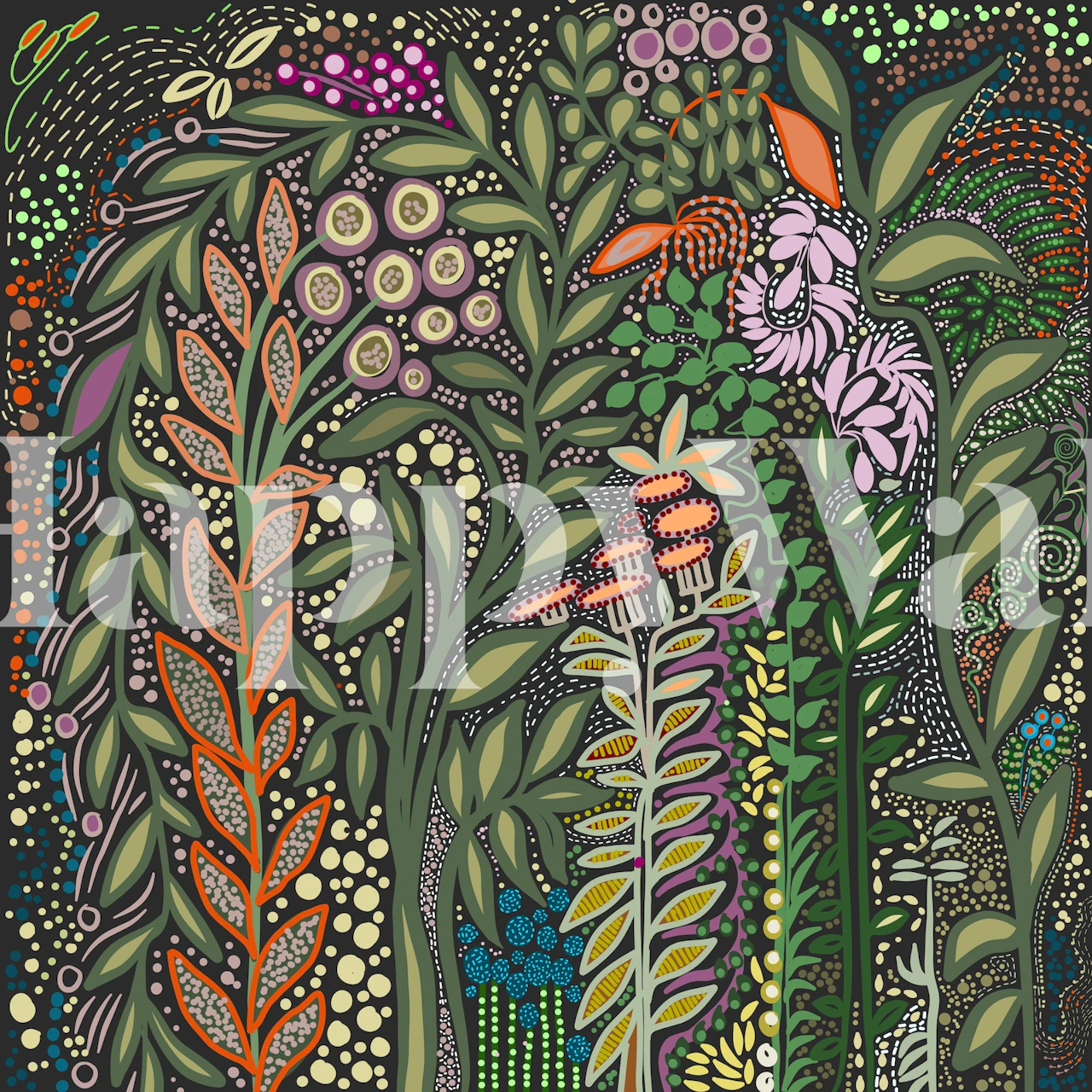 Strelitzia Oiseaux de Paradis Plantes dans une forêt tropicale