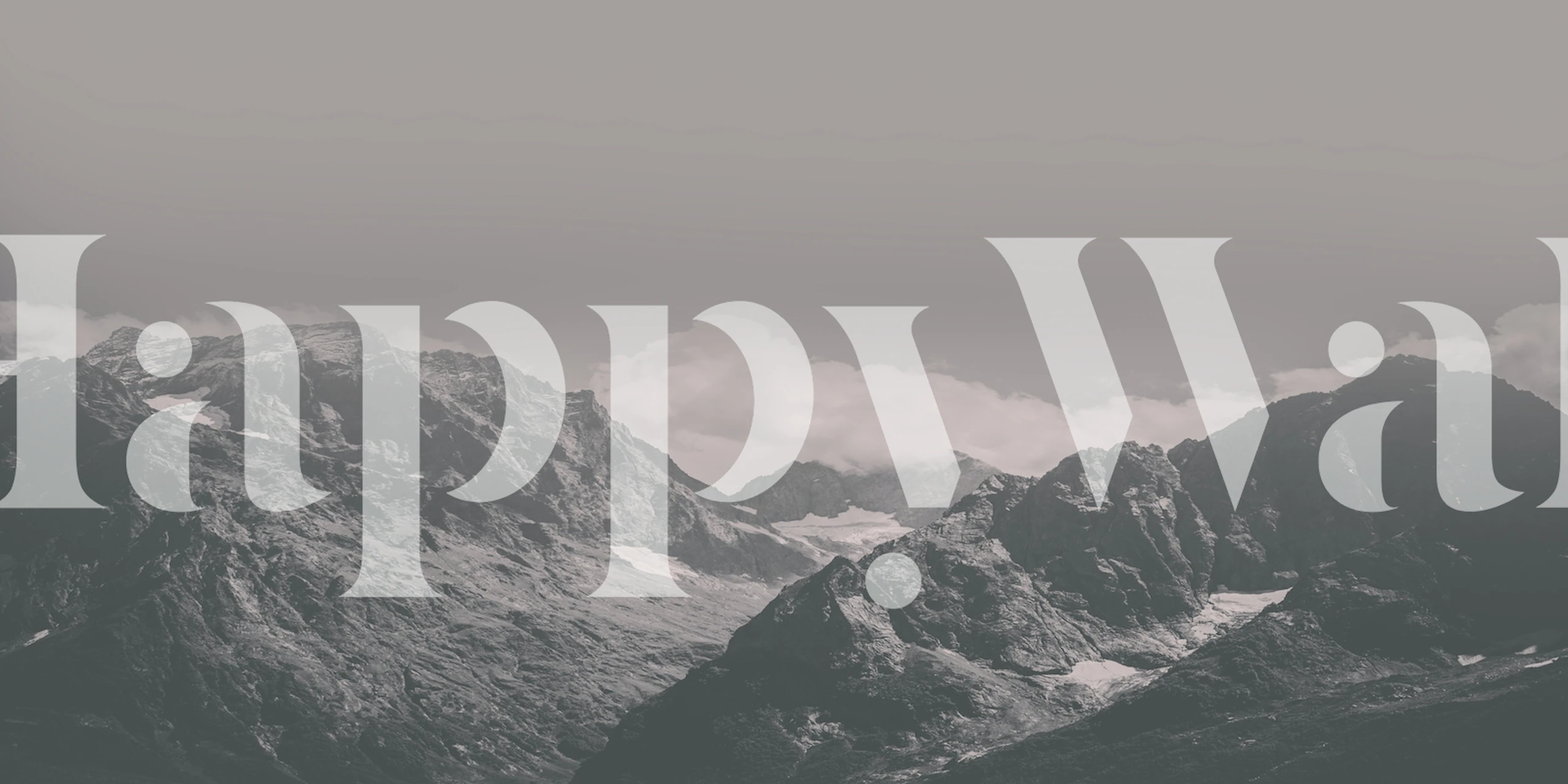 Mountain Gray tapet i et rom