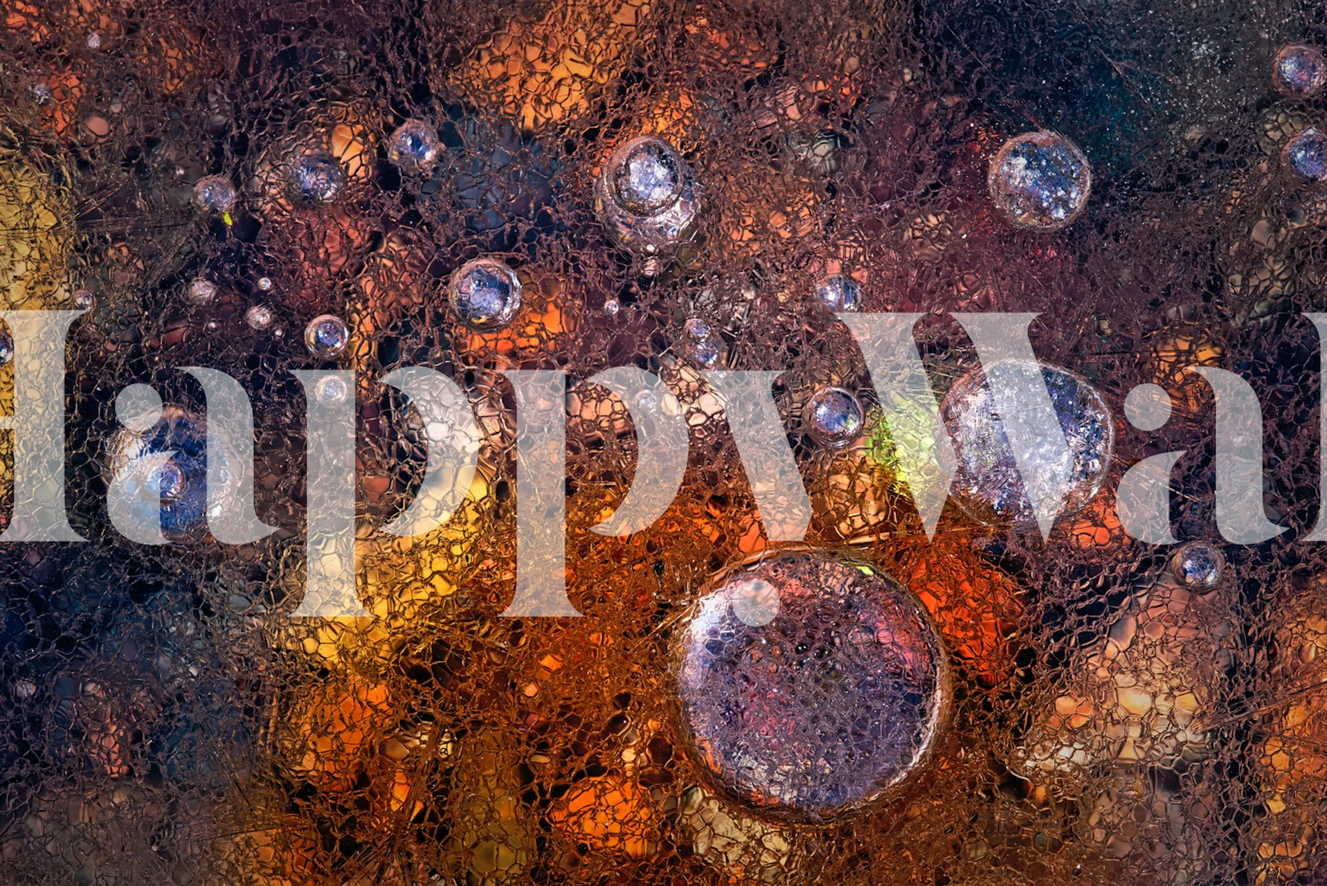 carta da parati Winter Over Autumn progettata per interni