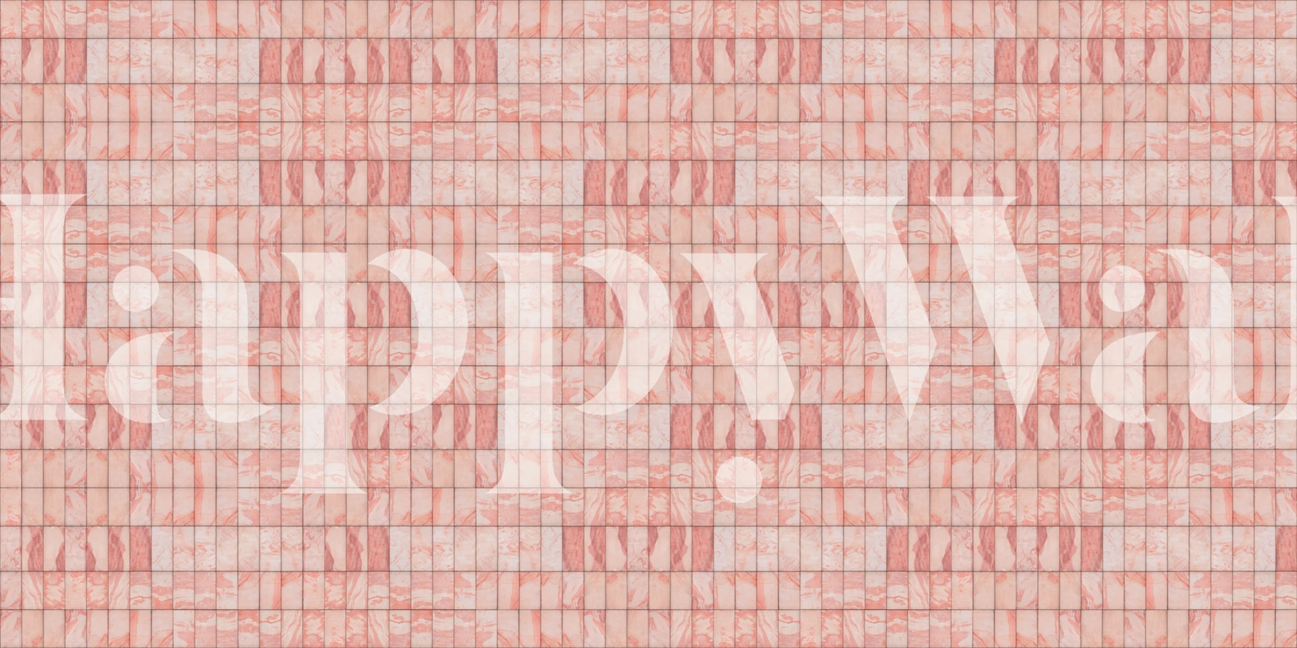 Indian Pattern Rose wall mural with pink and cream traditional motifs