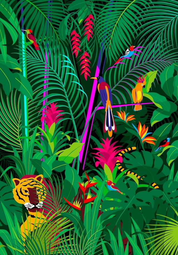 TROPICAL JUNGLE LIFE