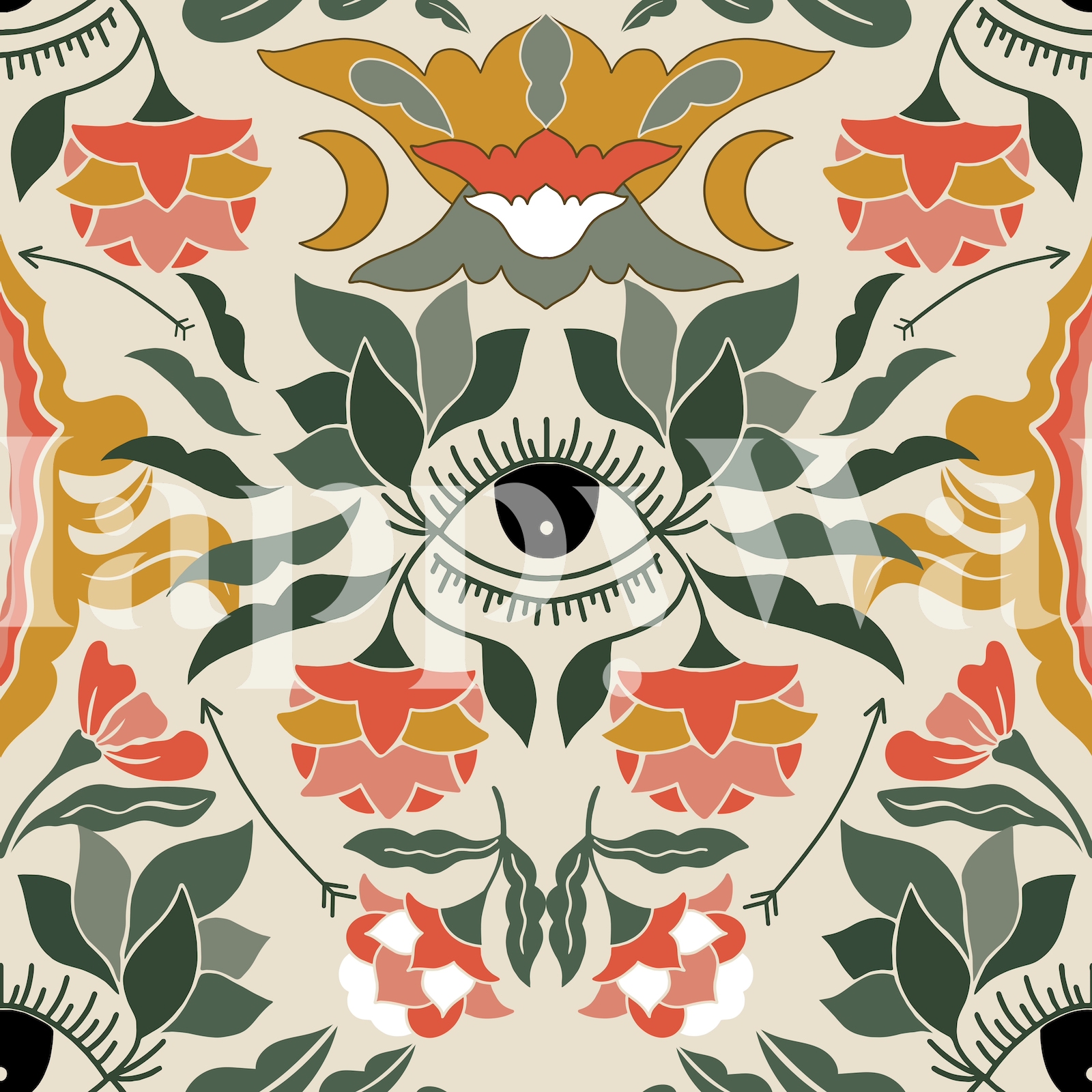 Evil Eye Protection Wallpaper Buy Online at Happywall