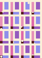 Happy retro checks Pink, purple, fuchsia ταπετσαρία