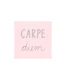 Carpe Diem memo soft pink