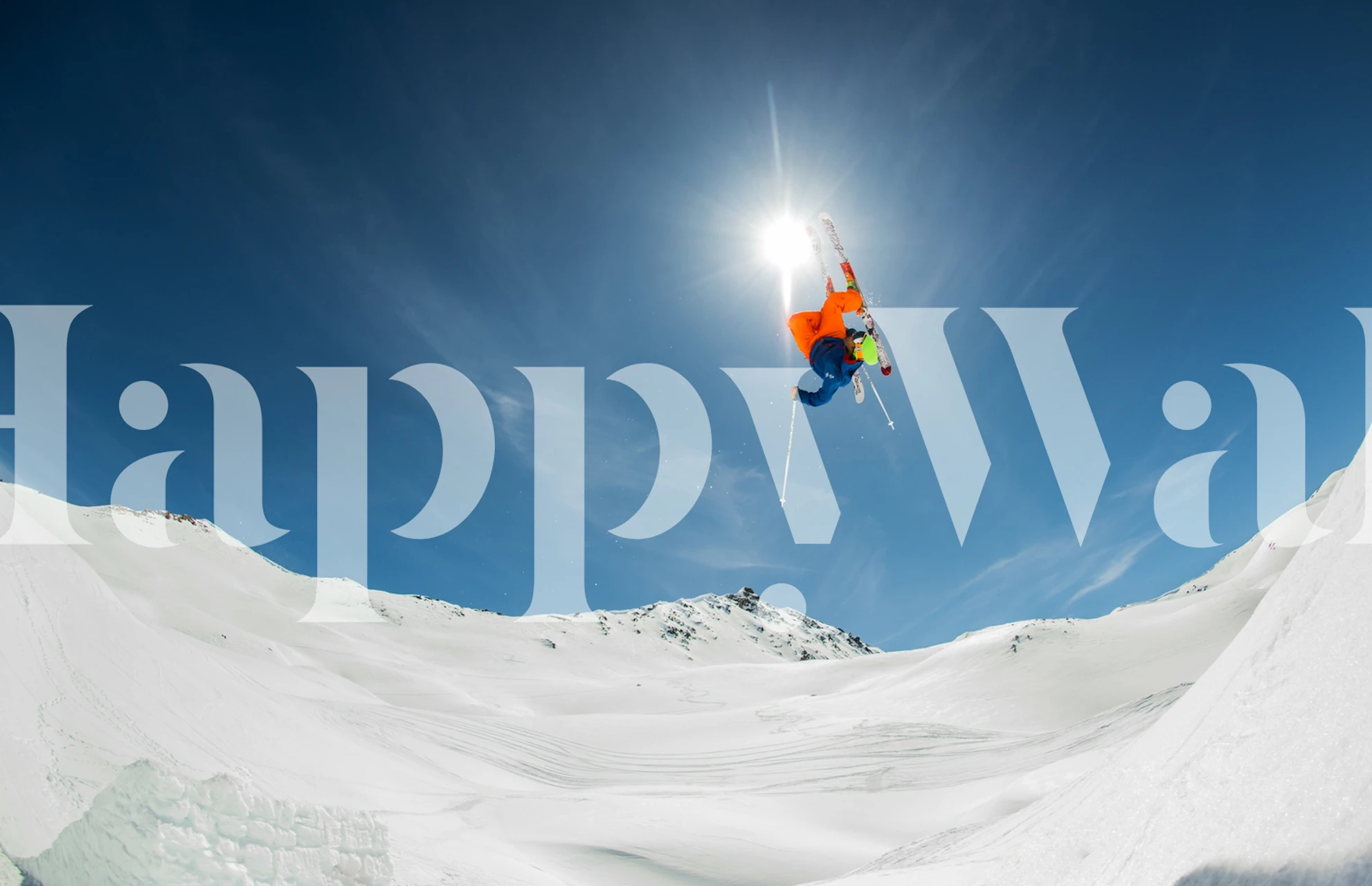 Tapeta pro backcountry lyžování v pokoji