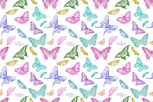 Vintage Butterflies 1