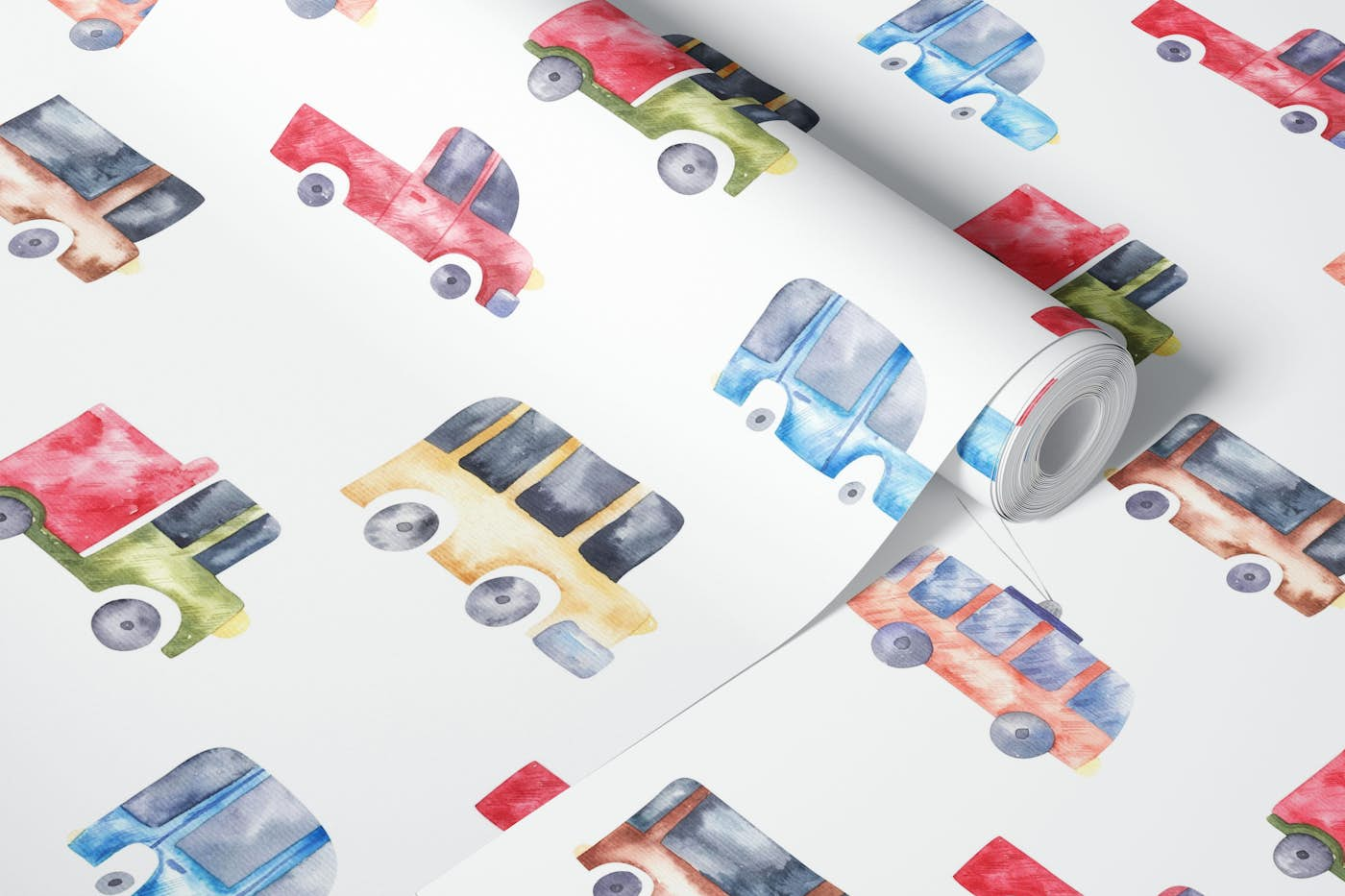 Cars for kids wallpaper roll