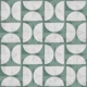 Teal Bauhaus Grunge