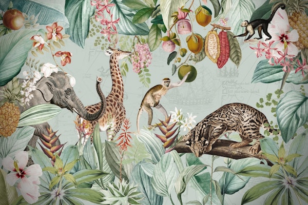 African Tropical Jungle Safari