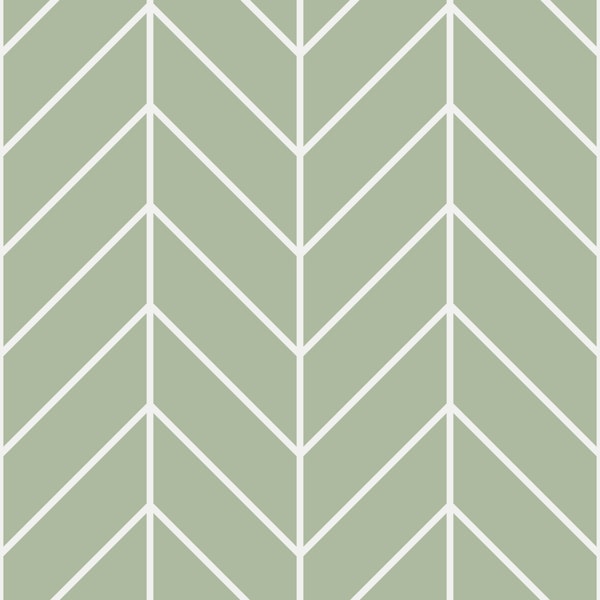 Chevron Pattern - Sage Green 2