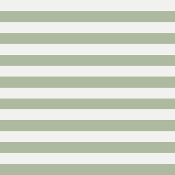 Scandi Stripes sage green - horizontal