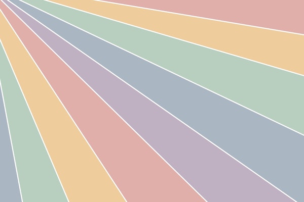 Happy Pastel Rainbow