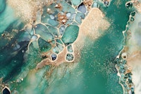 EMERALD DIAMOND GOLD papiers peint