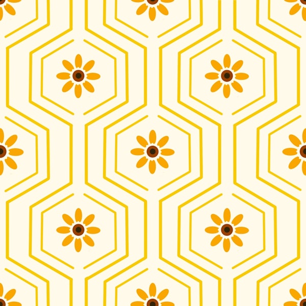 Honeycomb and sweet blooms