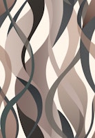 CURVES IN EARTH TONES ταπετσαρία