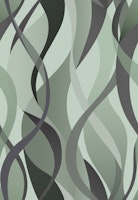 CURVES IN GREEN TONES ταπετσαρία