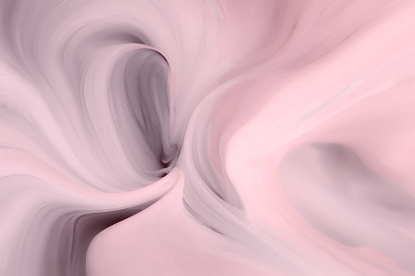 Ethereal Fluid Dreams Pastel Pink