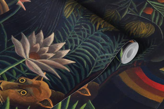 The Dream by Henri Rousseau - Tropical Rainforestwallpaper roll