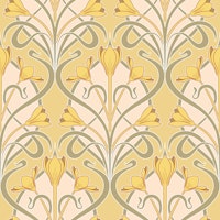 Crocus Art Nouveau_Chalky tapet