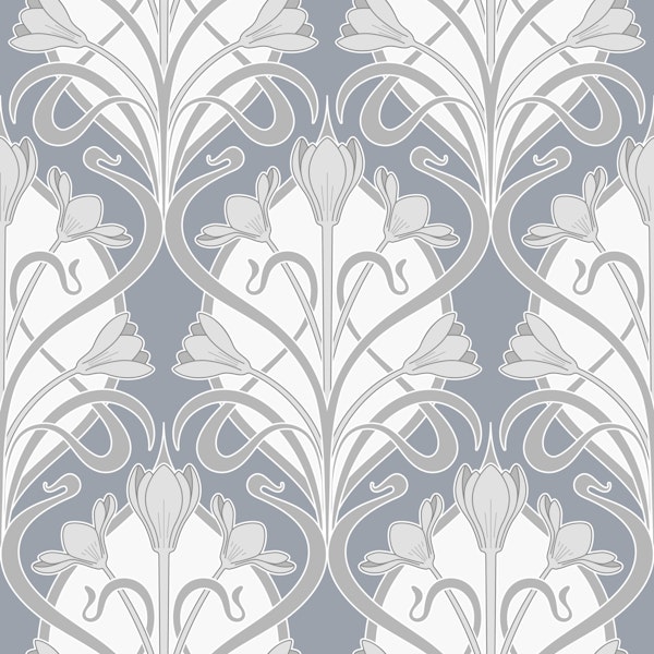 Crocus Art Nouveau_Chateau Gray