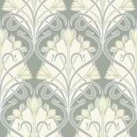 Crocus Art Nouveau_Bud tapet