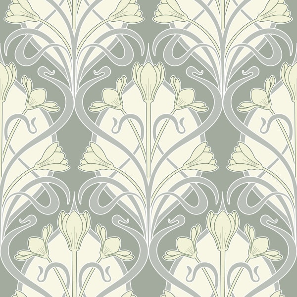 Crocus Art Nouveau_Bud