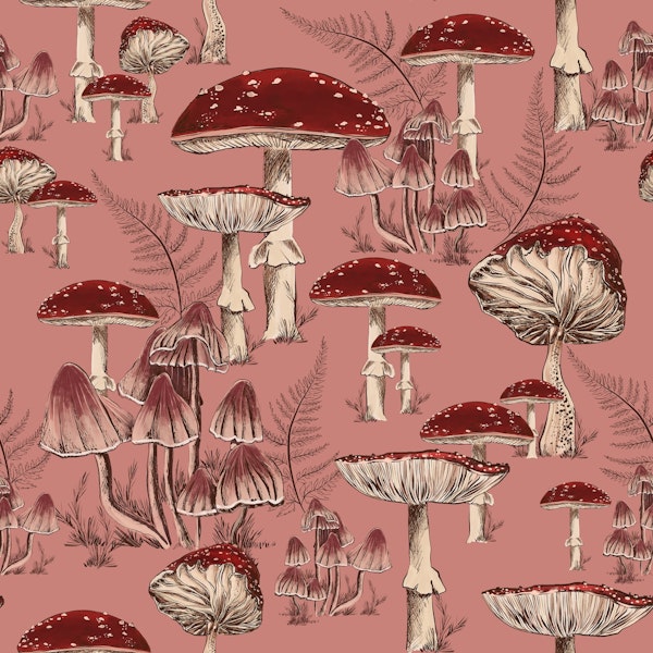 Mystical Fly Agaric Grove