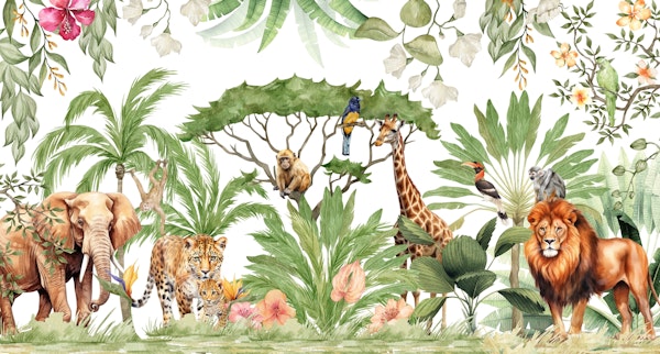 Tropical Nursery Safari Jungle 4