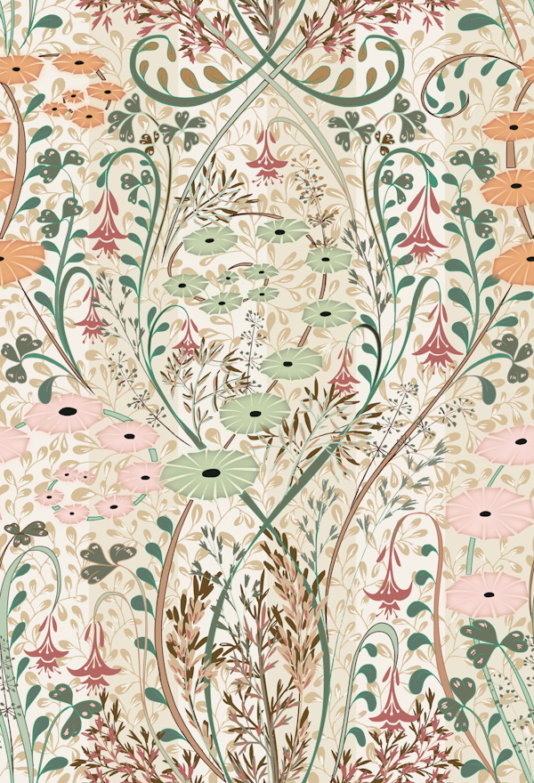 Meadow scent earthy hues