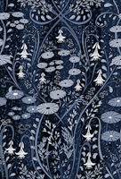 Meadow scent midnight blue ταπετσαρία