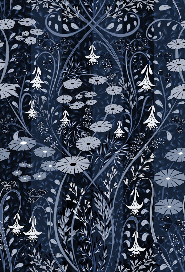 Meadow scent midnight blue